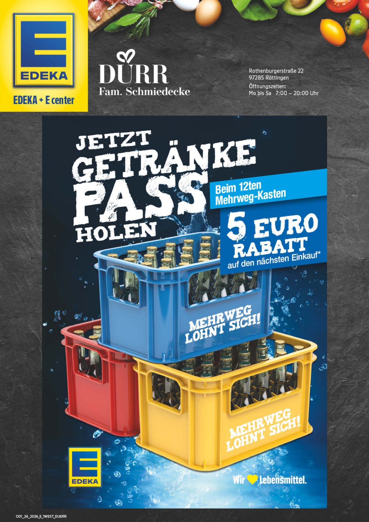 Leták Edeka - 8.6.2026 - 13.6.2026. Strana 2