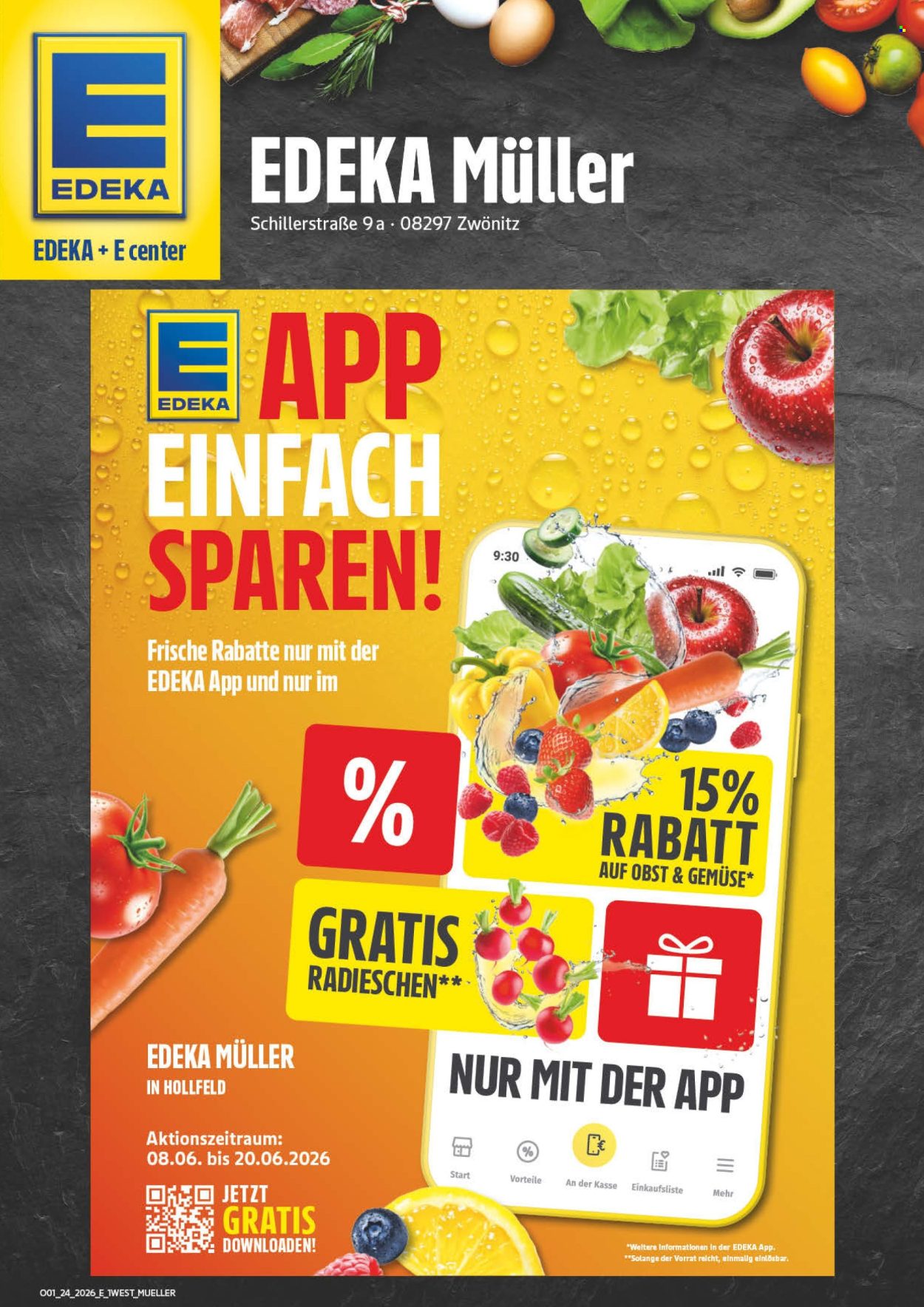 Leták Edeka - 8.6.2026 - 13.6.2026. Strana 2