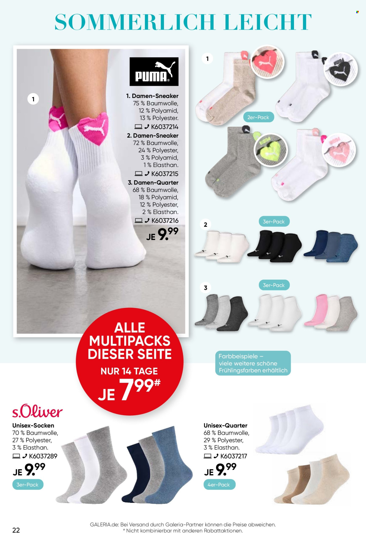 GALERIA Karstadt Kaufhof Prospekte  - 10.06.2026 - 23.06.2026. Seite 22