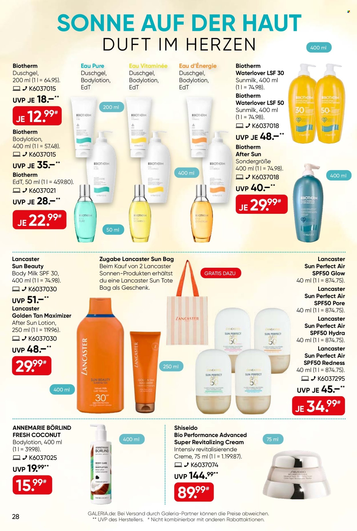 GALERIA Karstadt Kaufhof Prospekte  - 10.06.2026 - 23.06.2026. Seite 28