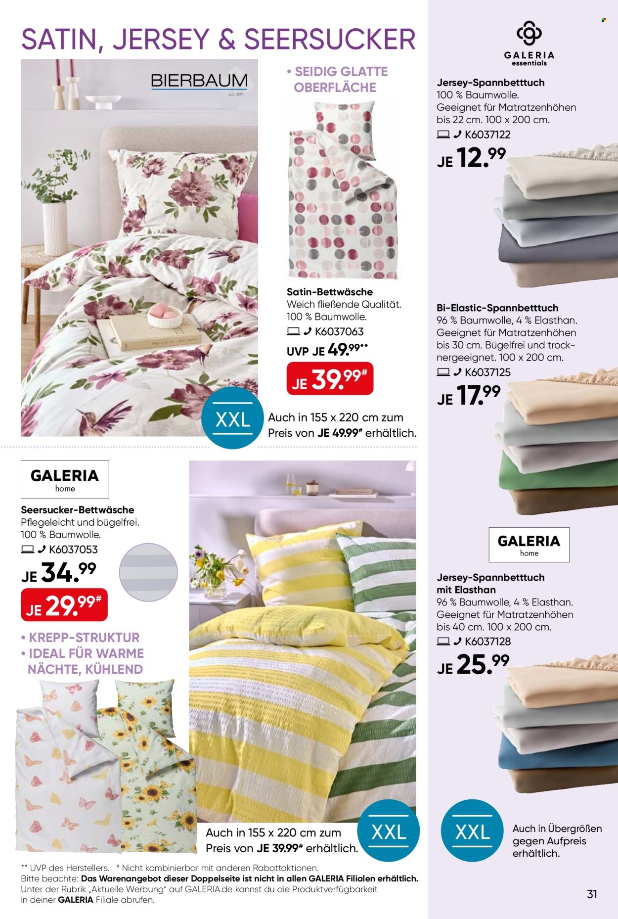 Leták GALERIA Karstadt Kaufhof - 10.6.2026 - 23.6.2026. Strana 31