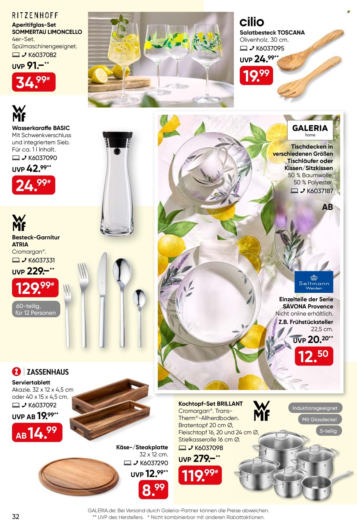 Leták GALERIA Karstadt Kaufhof - 10.6.2026 - 23.6.2026. Strana 32