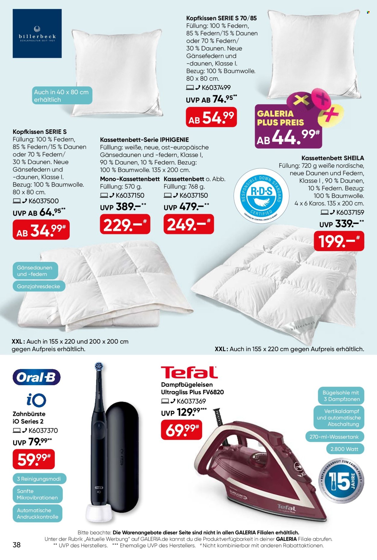 GALERIA Karstadt Kaufhof Prospekte  - 10.06.2026 - 23.06.2026. Seite 38