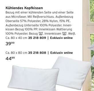 Kühlendes Kopfkissen