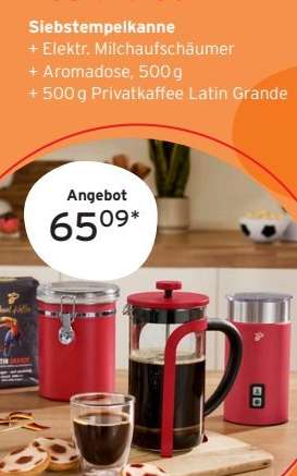 Siebstempelkanne