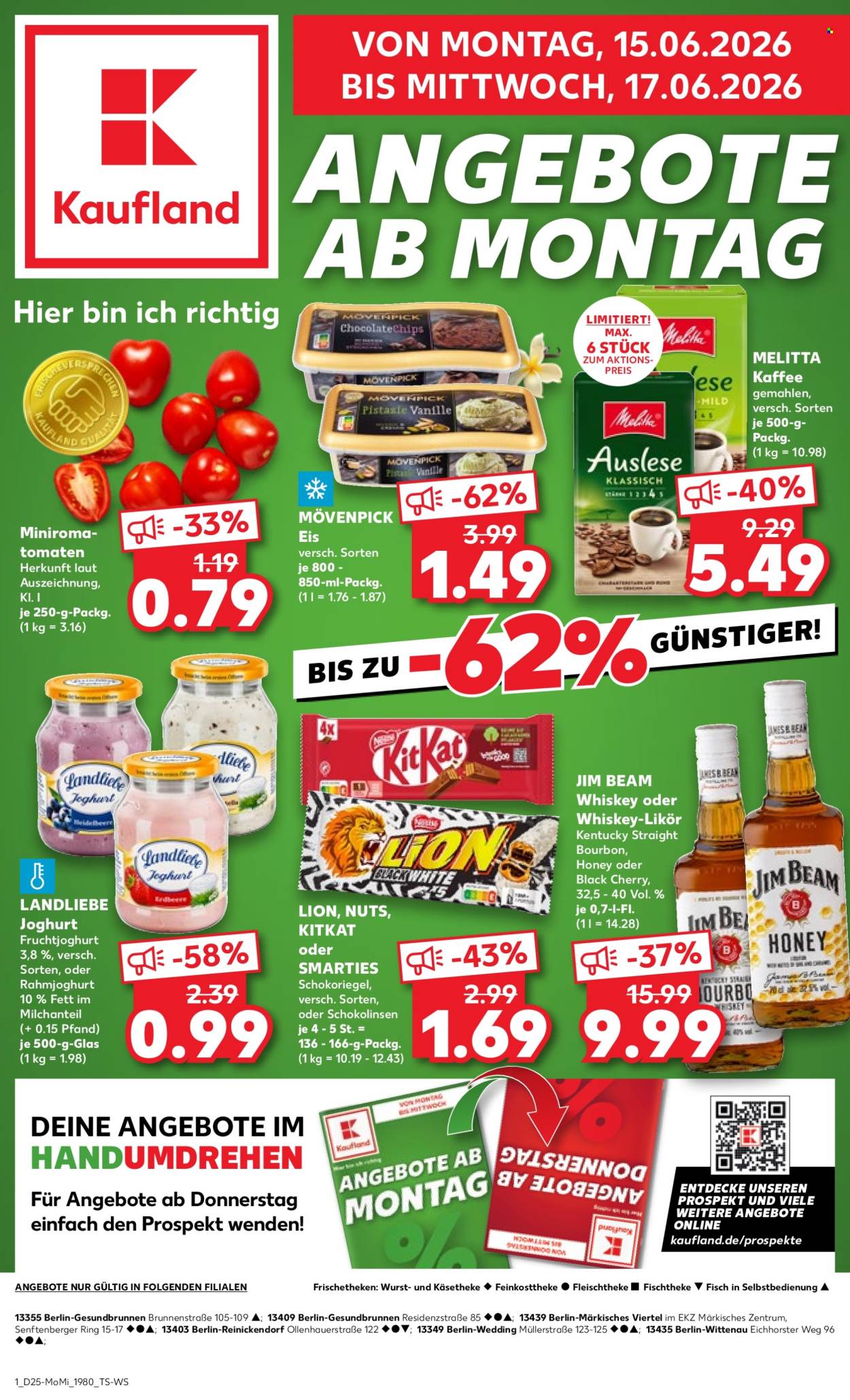 Leták Kaufland - 15.6.2026 - 17.6.2026. Strana 1