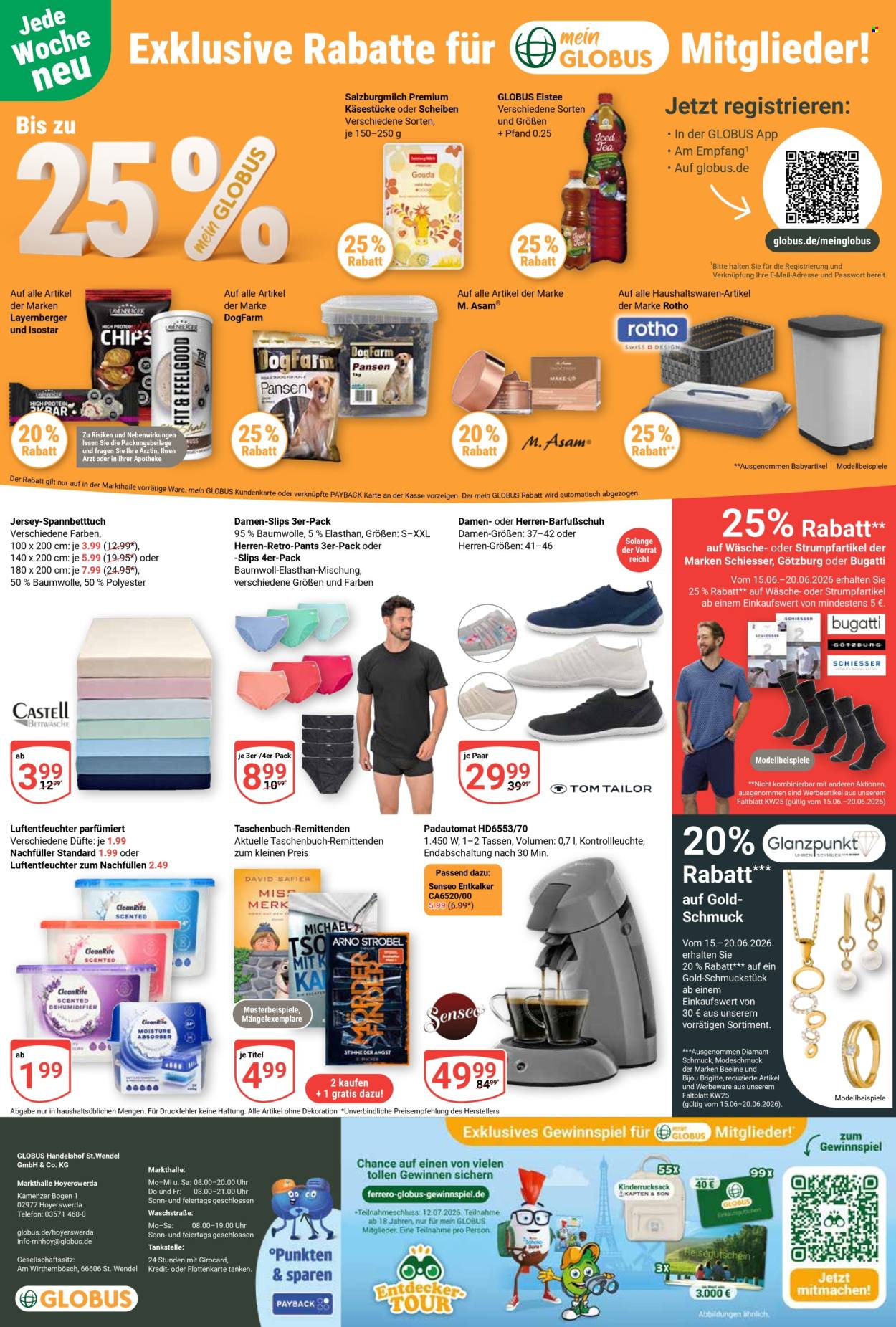 Globus Prospekte  - 15.06.2026 - 20.06.2026. Seite 26