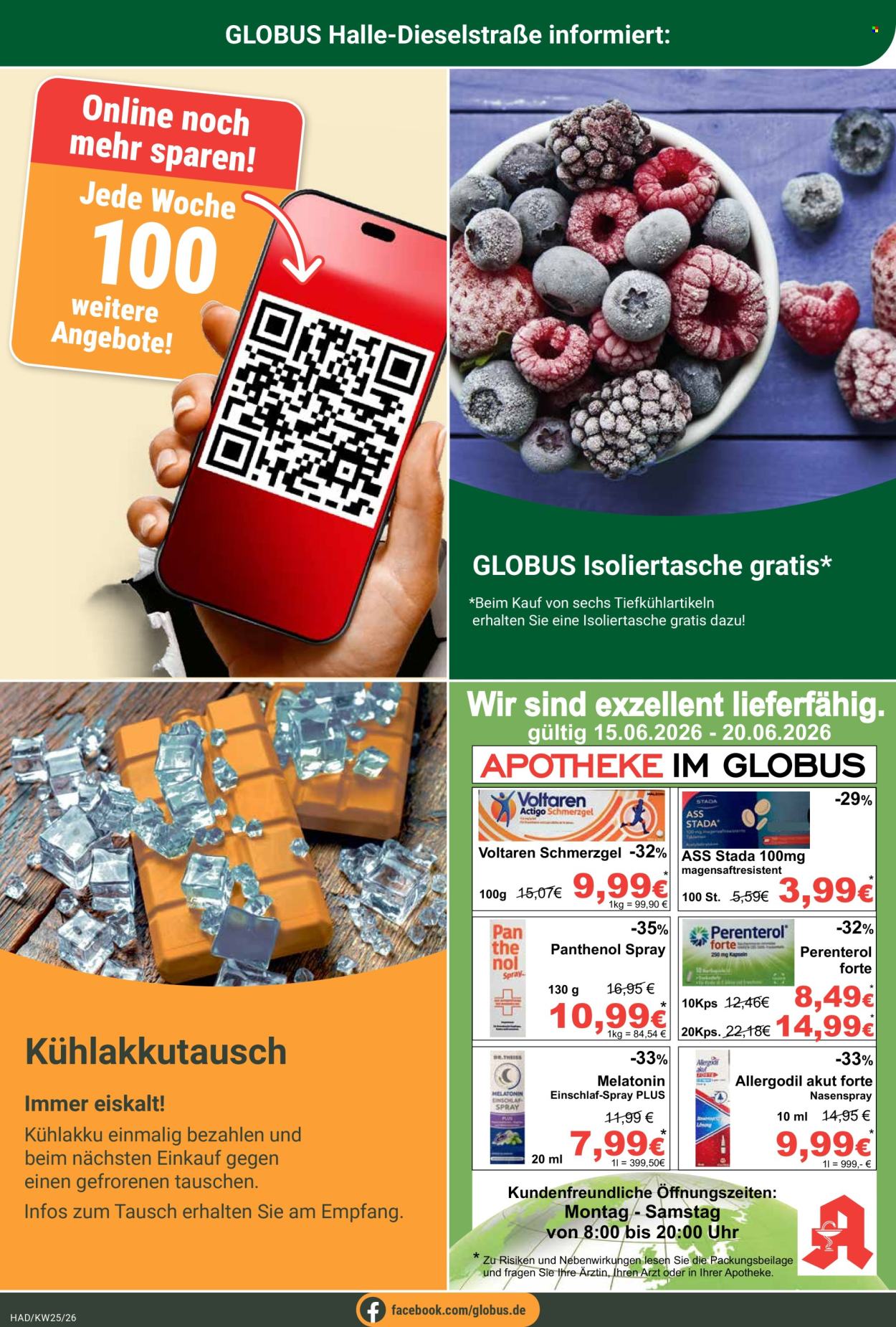 Leták Globus - 15.6.2026 - 20.6.2026. Strana 25