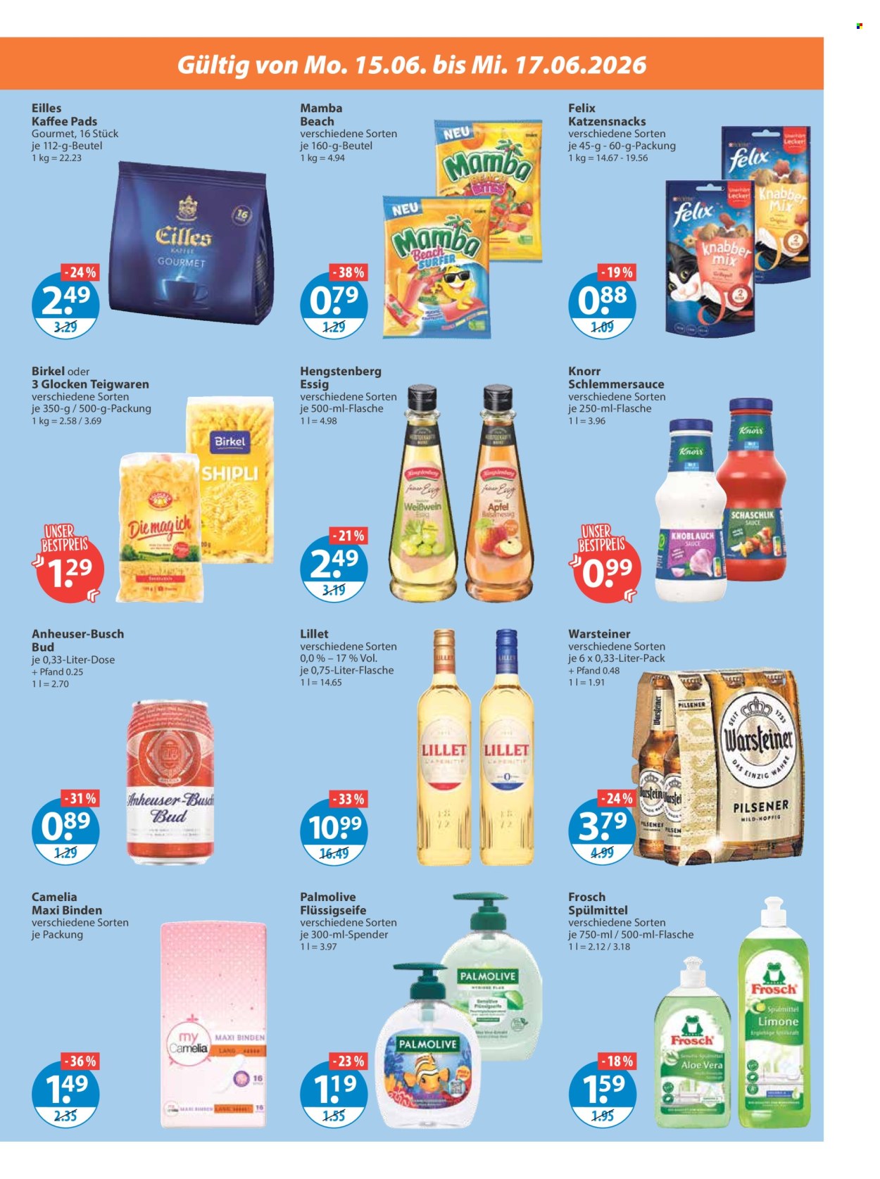 Leták V-Markt - 15.6.2026 - 17.6.2026. Strana 3