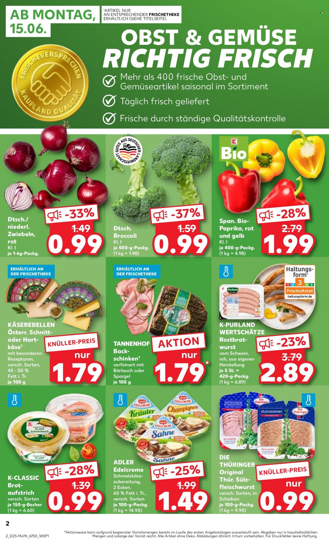 Leták Kaufland - 15.6.2026 - 17.6.2026. Strana 2