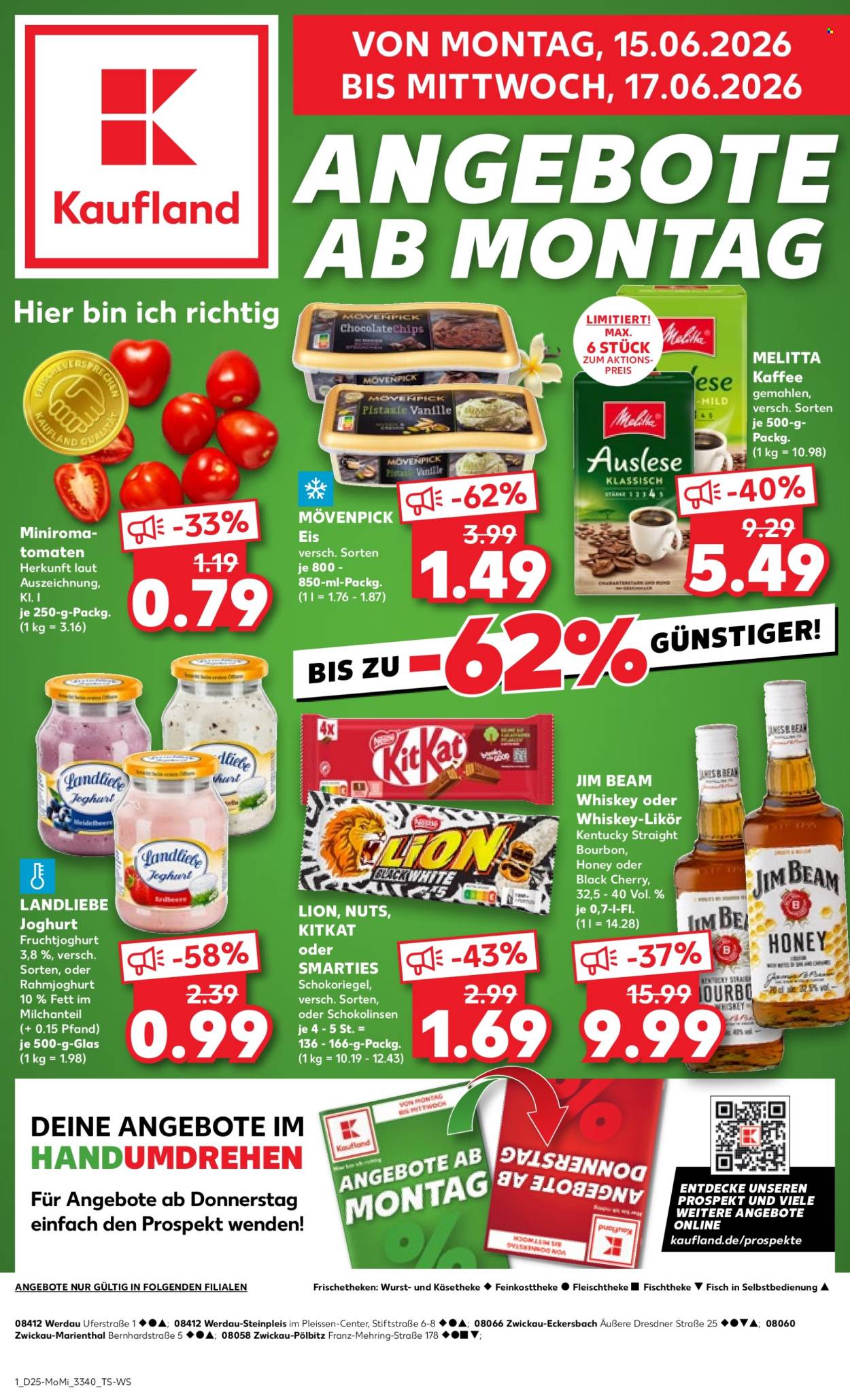Leták Kaufland - 15.6.2026 - 17.6.2026. Strana 1