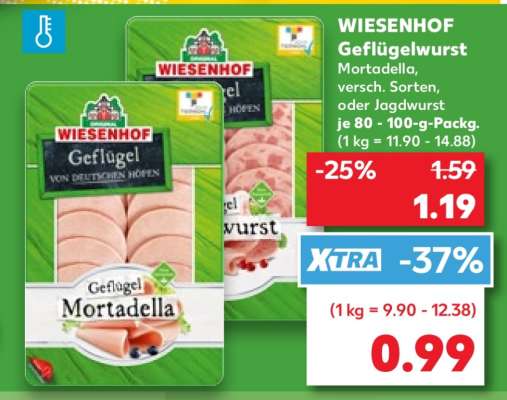 WIESENHOF Geflügelwurst