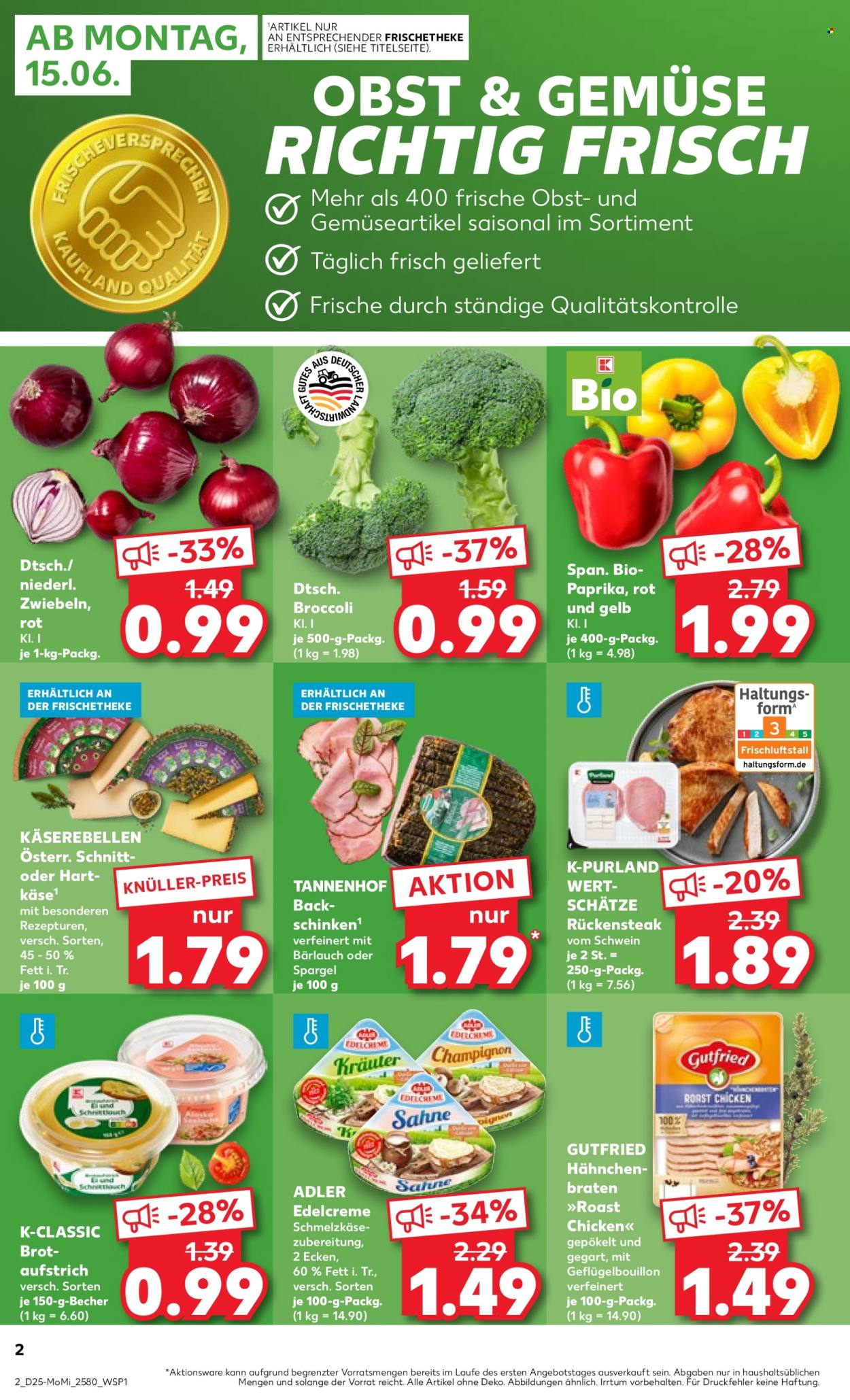 Leták Kaufland - 15.6.2026 - 17.6.2026. Strana 2