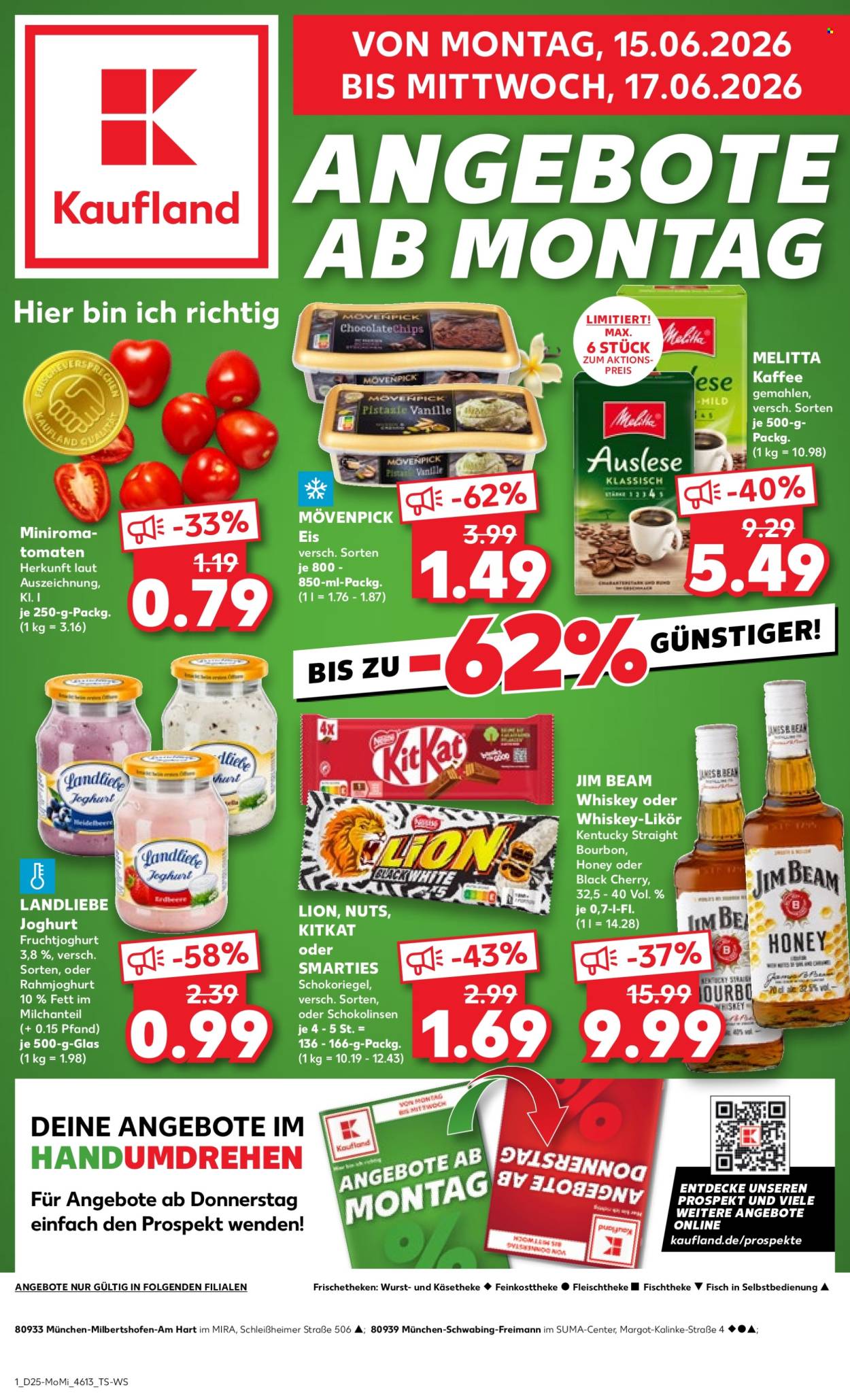 Leták Kaufland - 15.6.2026 - 17.6.2026. Strana 1