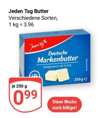 Jeden Tag Butter