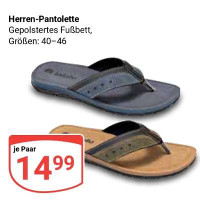 Herren-Pantolette