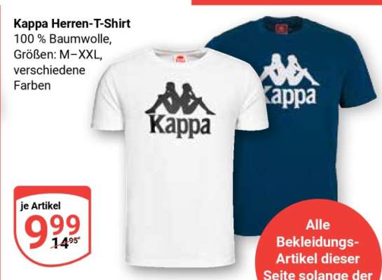 KAPPA Herren-T-Shirt