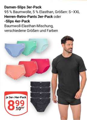 Damen-Slips 3er-Pack