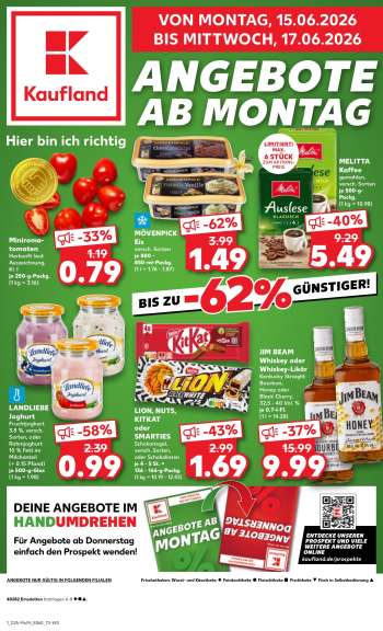 Leták Kaufland - 15.6.2026 - 17.6.2026.