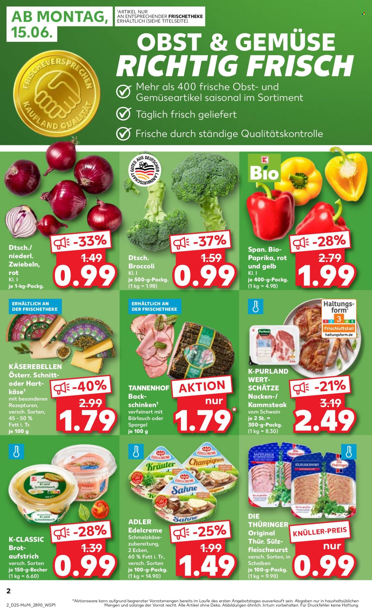 Leták Kaufland - 15.6.2026 - 17.6.2026. Strana 2