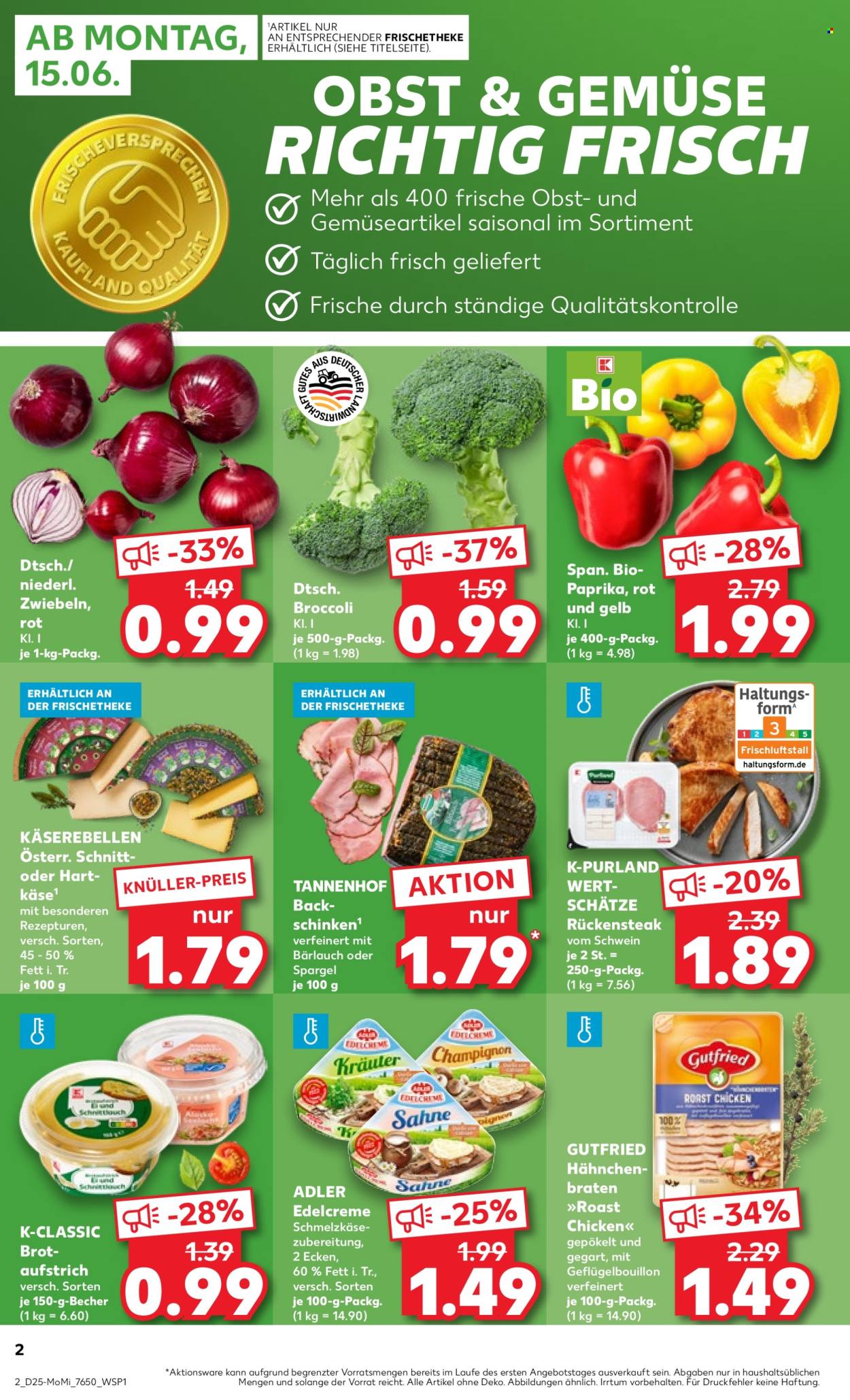 Leták Kaufland - 15.6.2026 - 17.6.2026. Strana 2