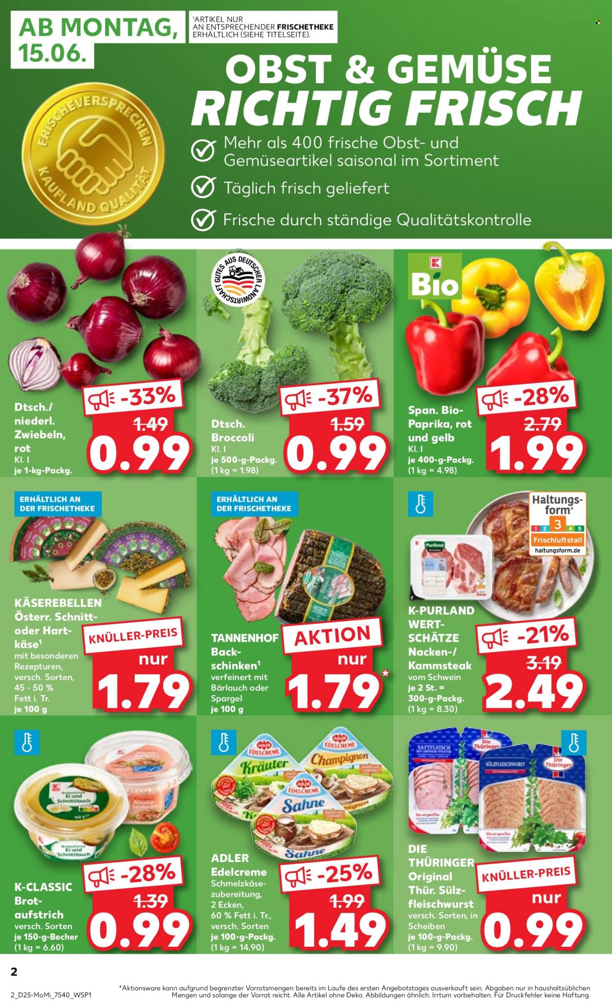 Leták Kaufland - 15.6.2026 - 17.6.2026. Strana 2