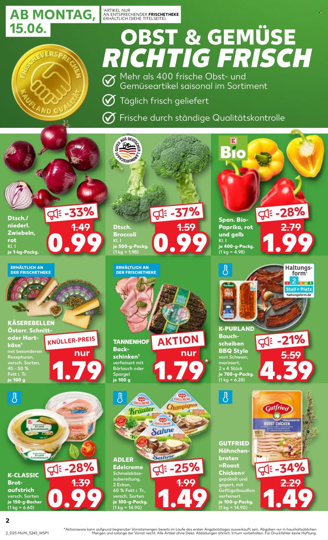 Leták Kaufland - 15.6.2026 - 17.6.2026. Strana 2
