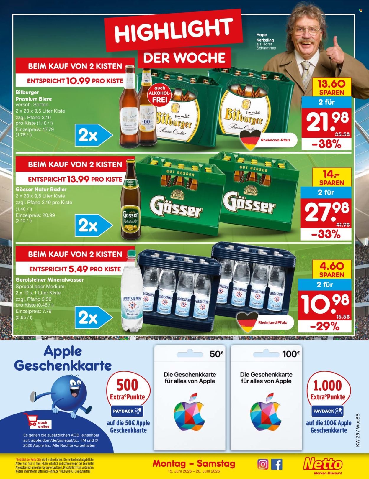 Leták Netto Marken-Discount - 15.6.2026 - 20.6.2026. Strana 3