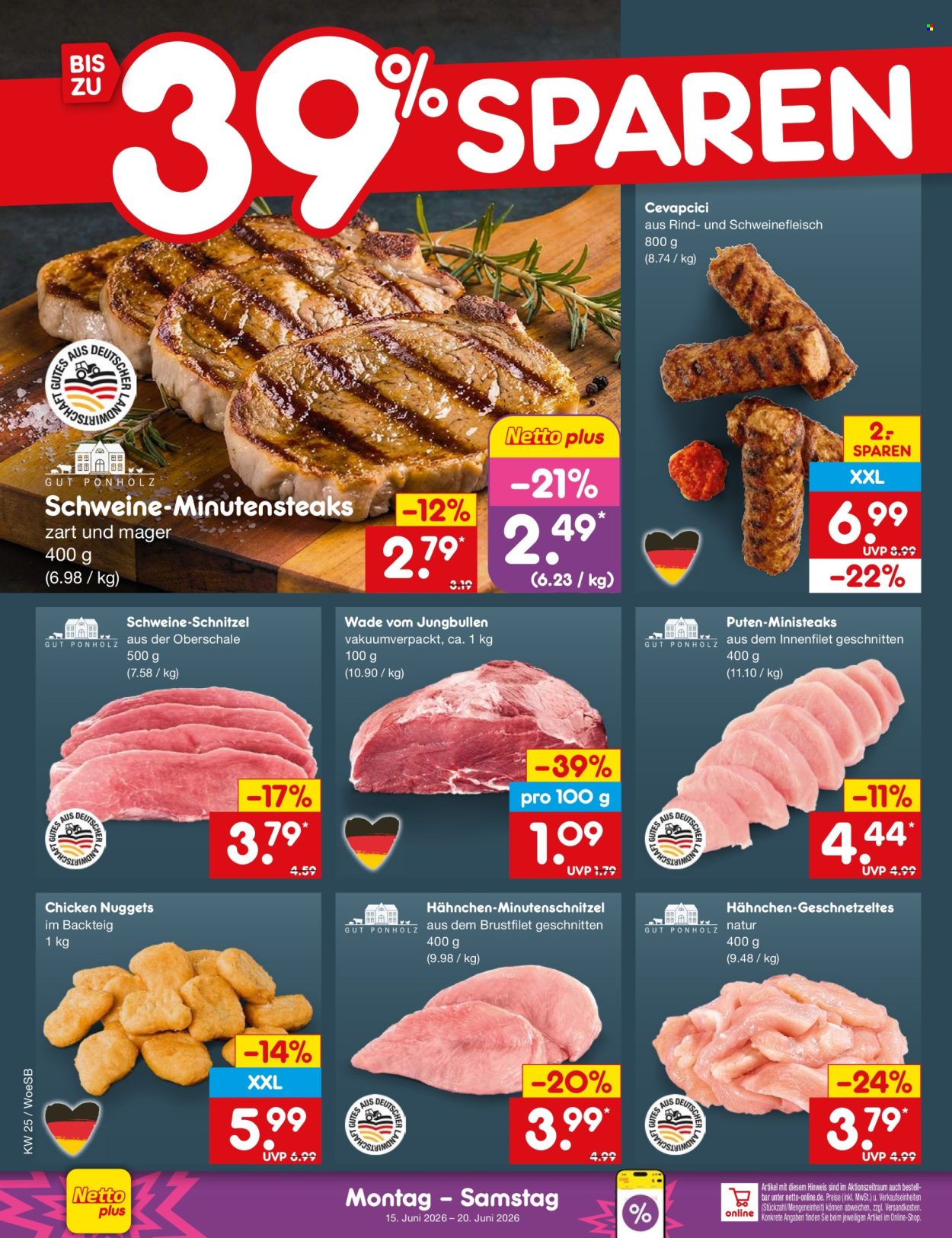 Leták Netto Marken-Discount - 15.6.2026 - 20.6.2026. Strana 12