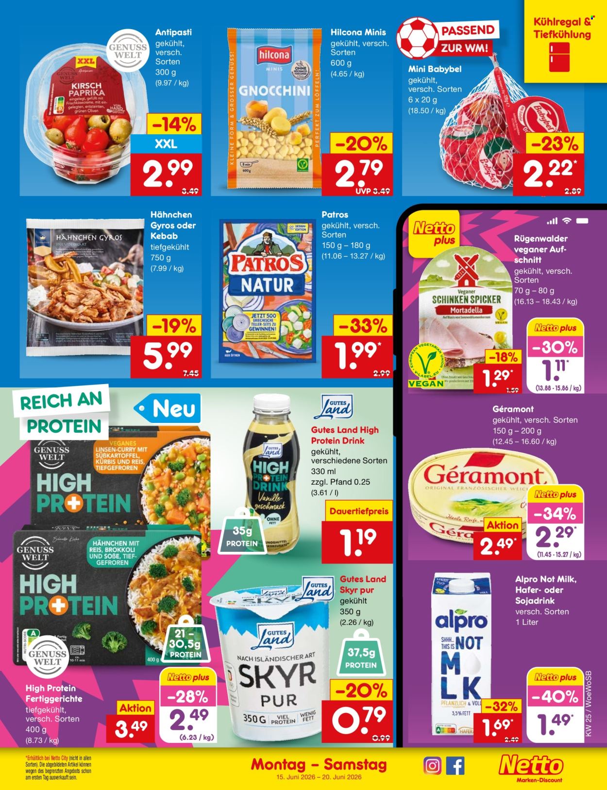 Leták Netto Marken-Discount - 15.6.2026 - 20.6.2026. Strana 15