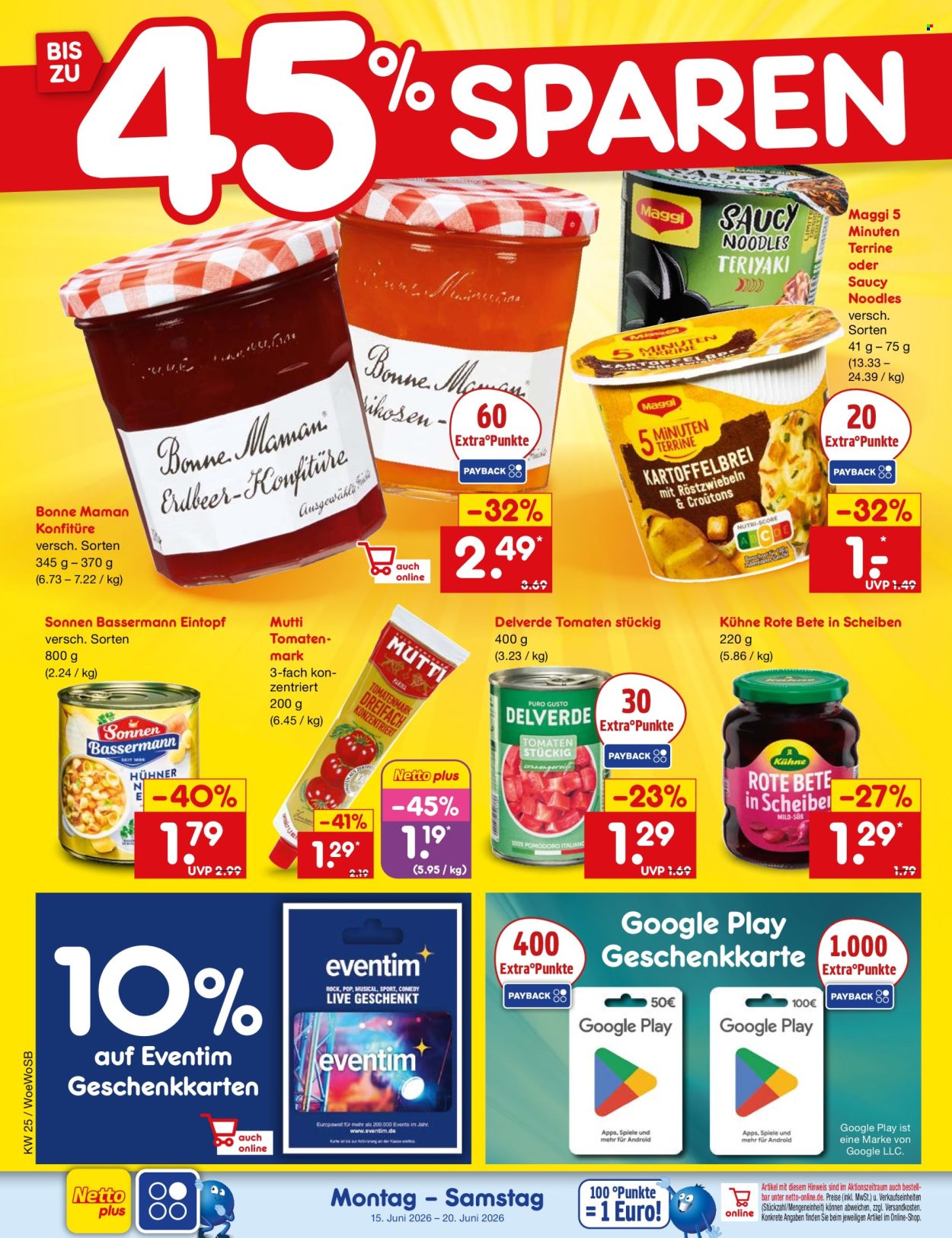 Netto Marken-Discount Prospekte  - 15.06.2026 - 20.06.2026. Seite 42