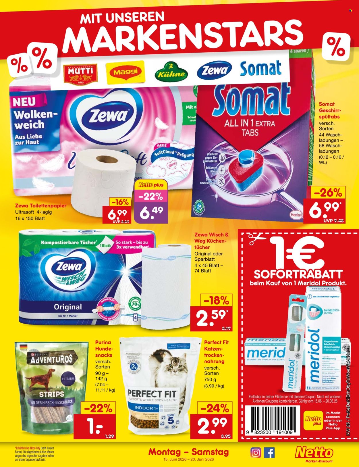 Netto Marken-Discount Prospekte  - 15.06.2026 - 20.06.2026. Seite 43