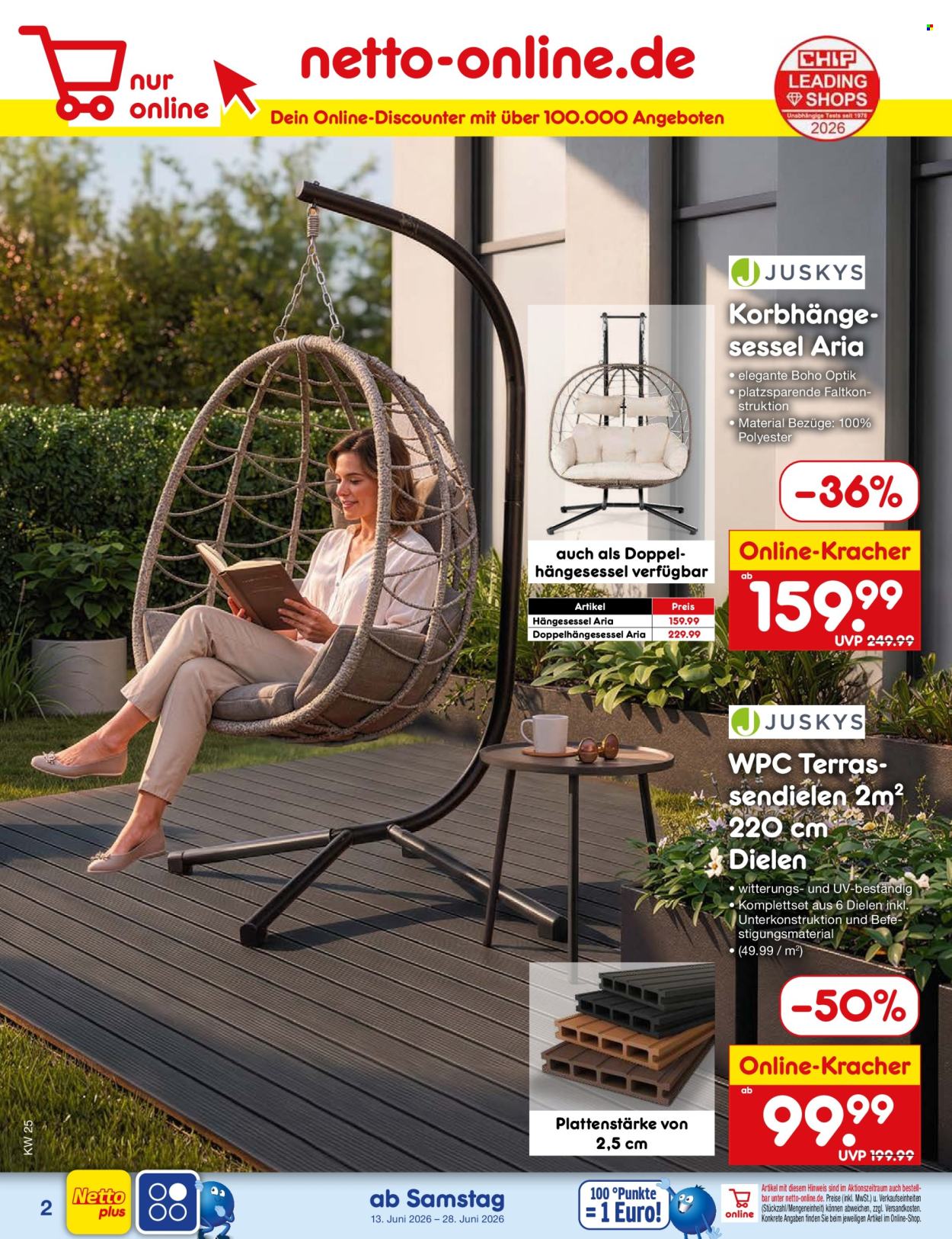 Leták Netto Marken-Discount - 13.6.2026 - 28.6.2026. Strana 2