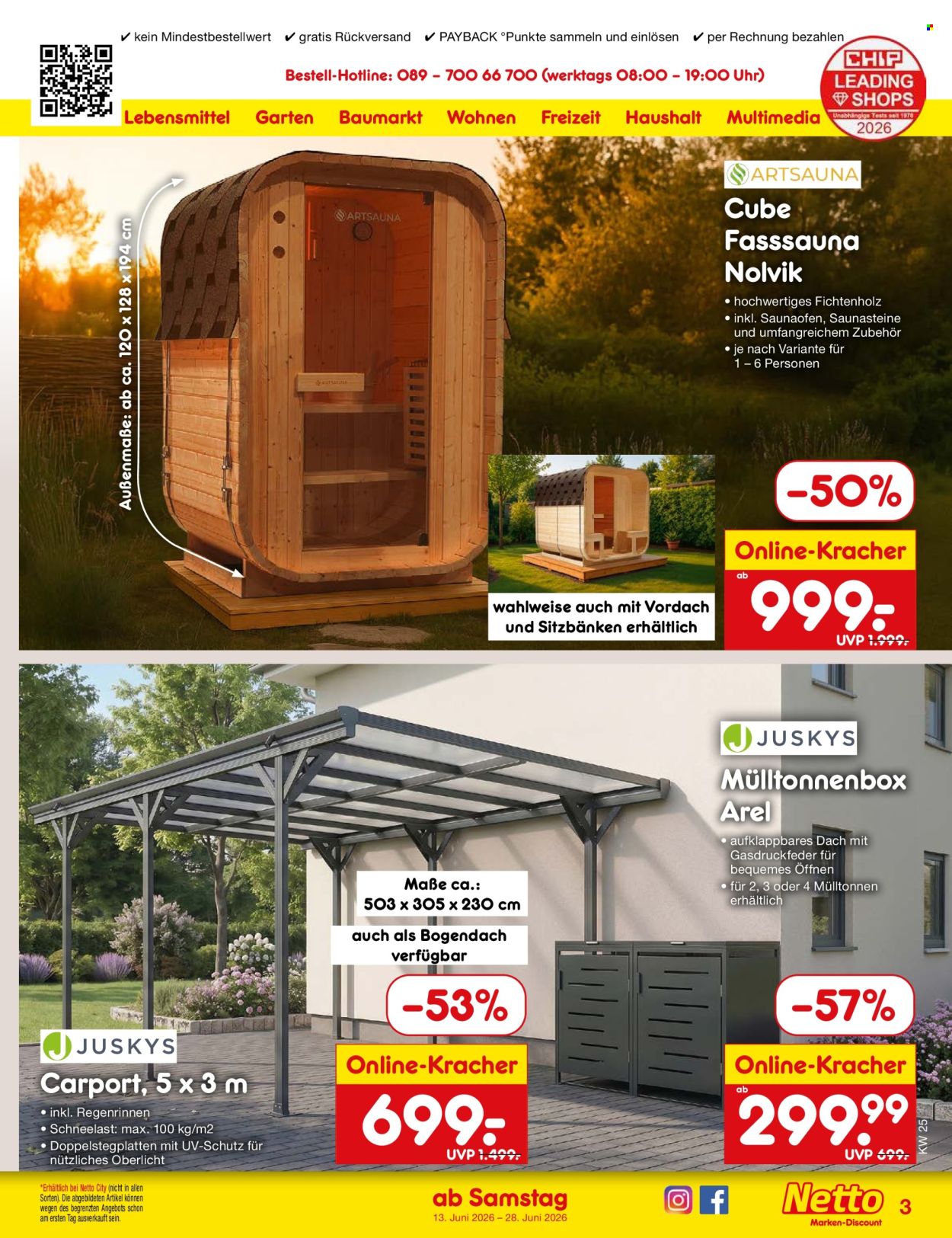 Leták Netto Marken-Discount - 13.6.2026 - 28.6.2026. Strana 3