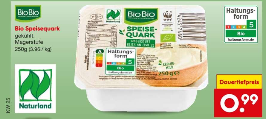Bio-Speisequark