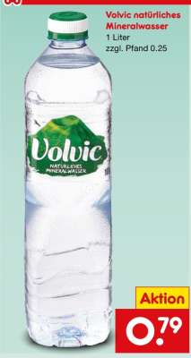 Volvic Natürliches Mineralwasser