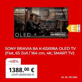 SONY BRAVIA 8A K-65XR8A OLED TV