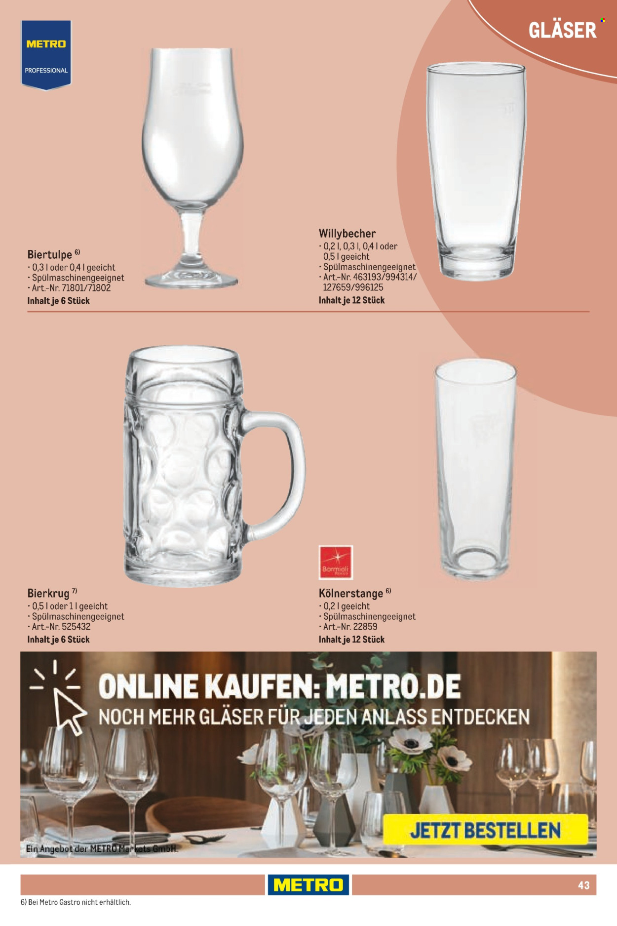 Metro Prospekte . Seite 43