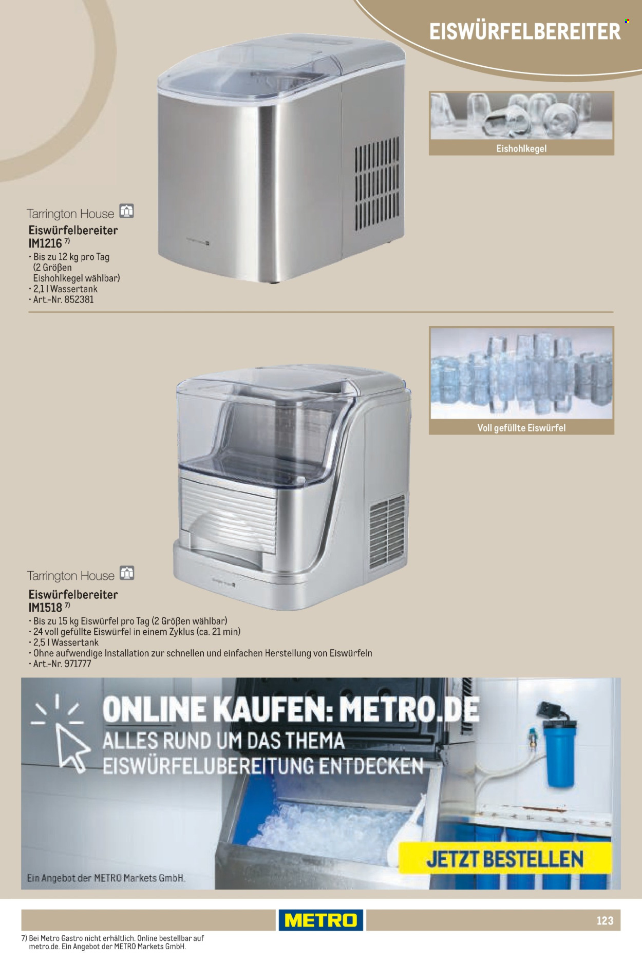 Metro Prospekte . Seite 123