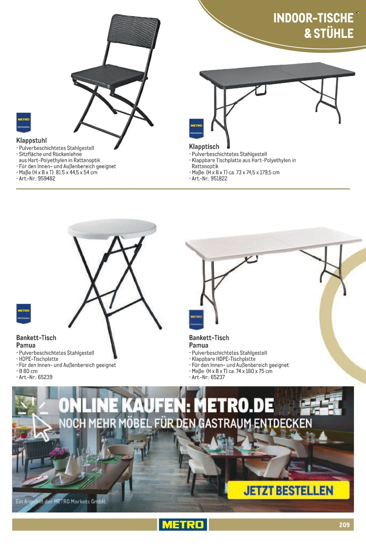 Metro Prospekte . Seite 209