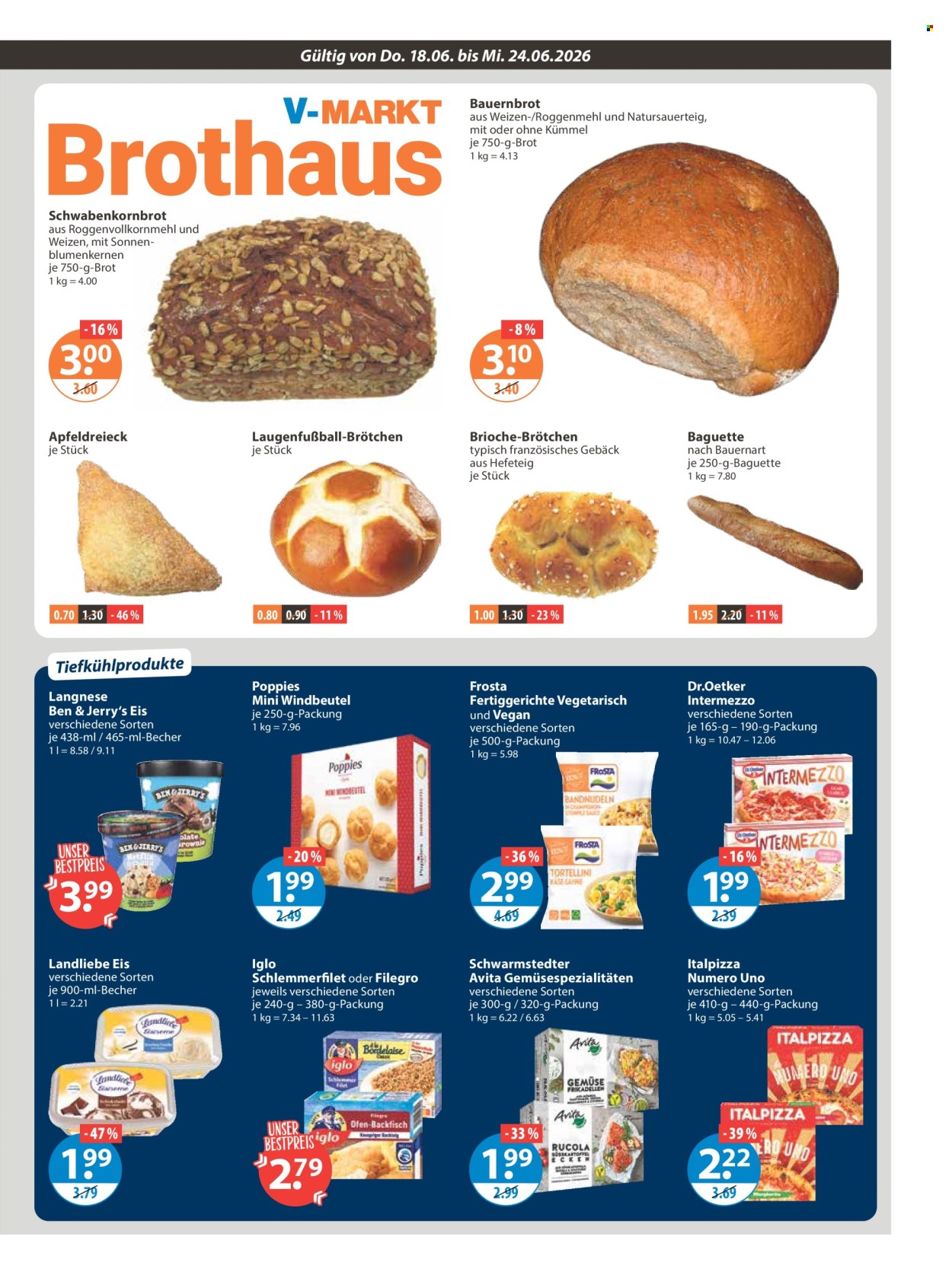 Leták V-Markt - 18.6.2026 - 24.6.2026. Strana 5