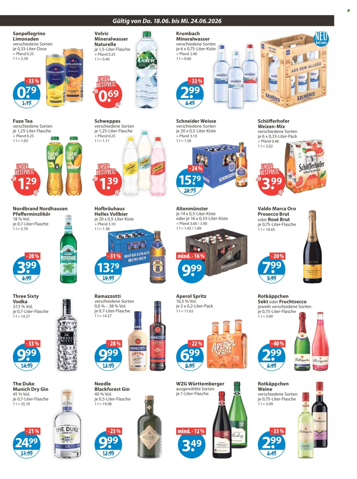 Leták V-Markt - 18.6.2026 - 24.6.2026. Strana 9