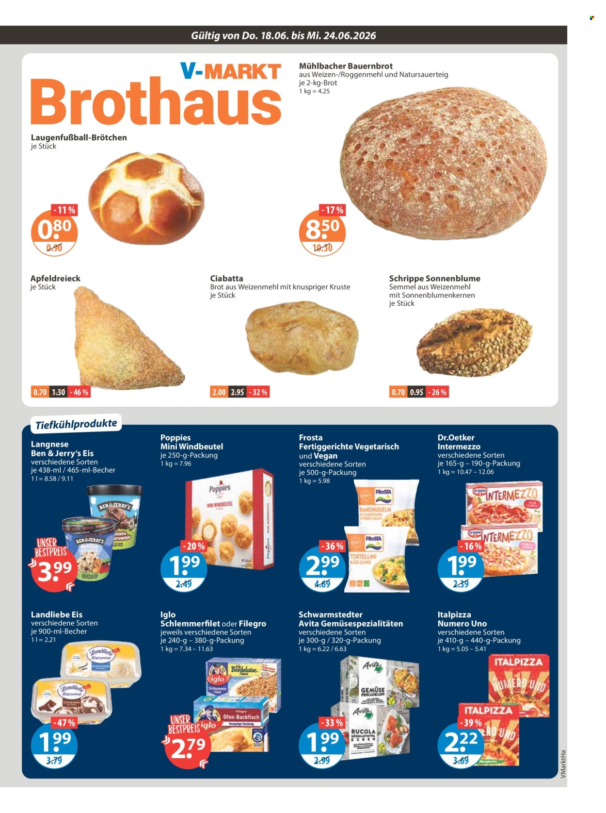 Leták V-Markt - 18.6.2026 - 24.6.2026. Strana 5