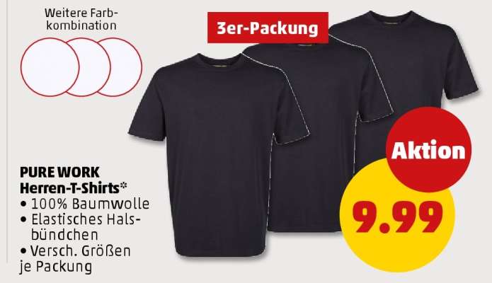 PURE WORK Herren-T-Shirts