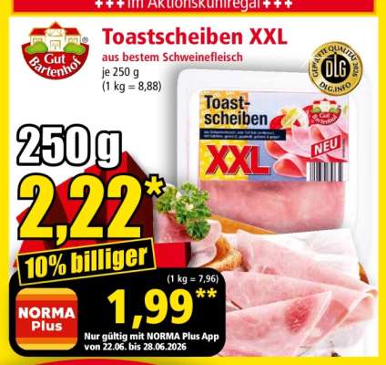 Toastscheiben XXL