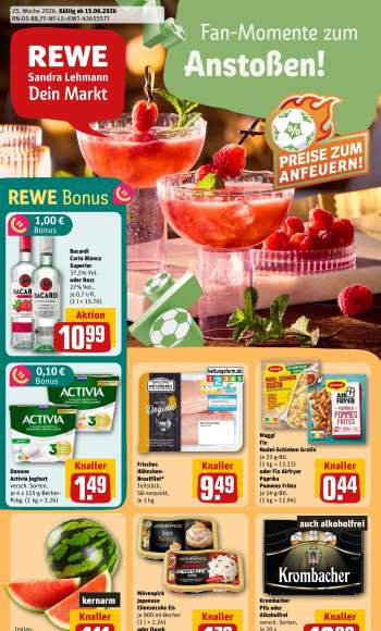 Prospekte REWE - 15.06.2026 - 21.06.2026.