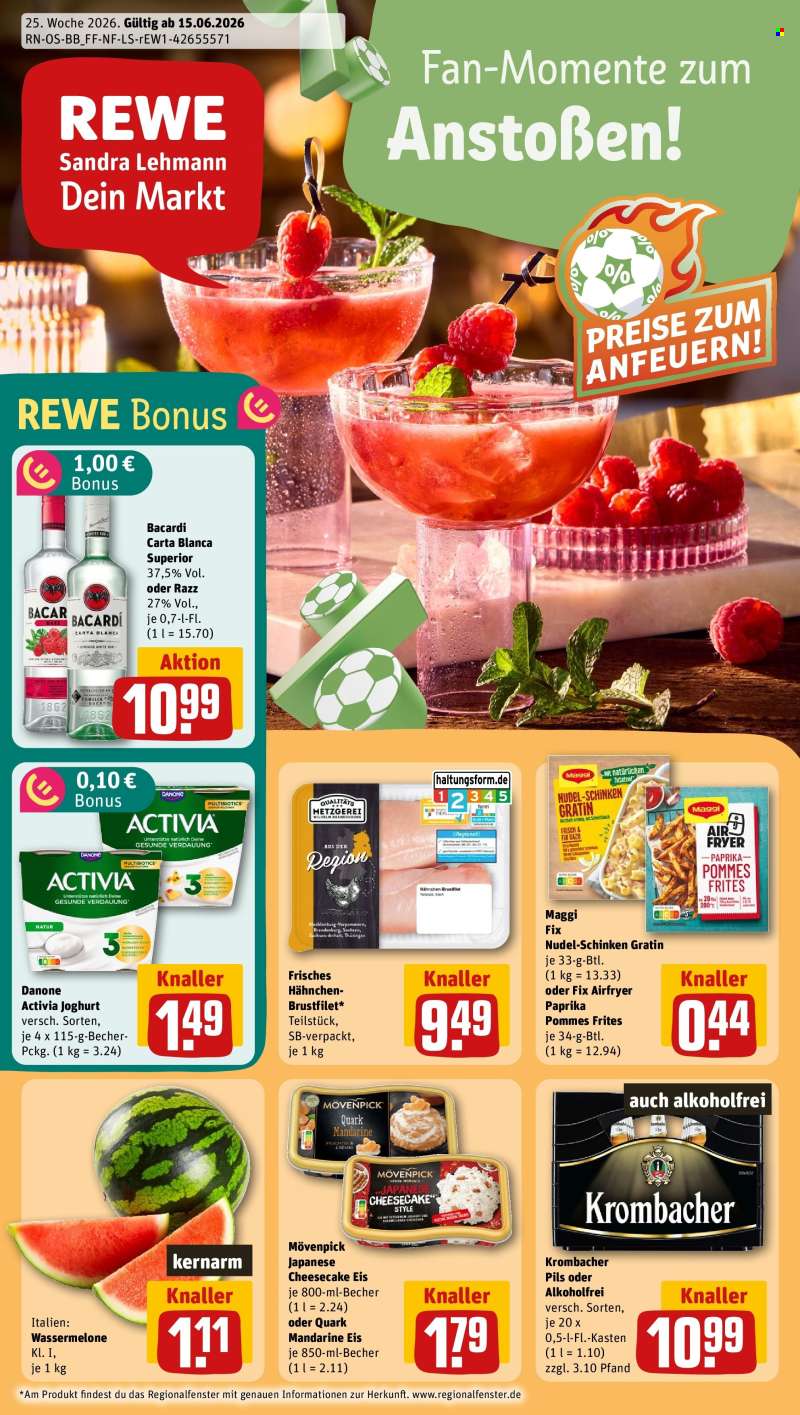 Prospekte REWE - 15.06.2026 - 21.06.2026.