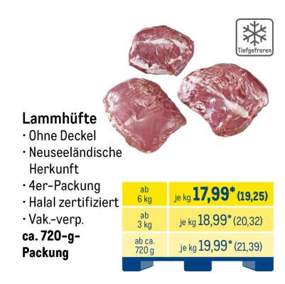 Lammhüfte