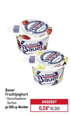 Bauer Fruchtjoghurt