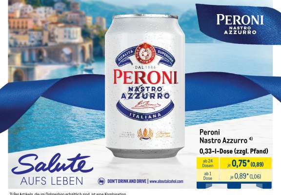 PERONI Nastro Azzurro